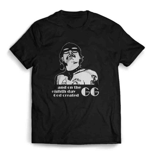 Gg Allin Eighth Day Mens T-Shirt Tee