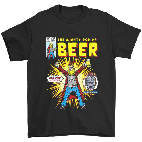 Mighty God Of Beer Man's T-Shirt Tee