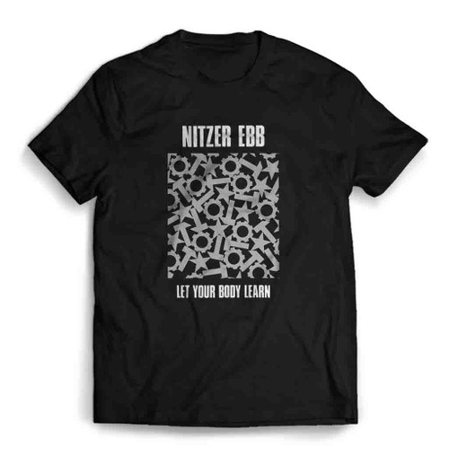 Nitzer Ebb Let Your Body Learn Mens T-Shirt Tee