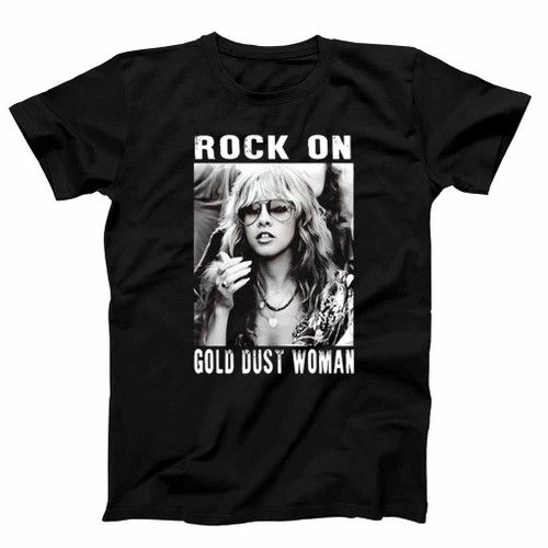 Rock On Gold Dust Woman Stevie Nicks Mens T-Shirt Tee