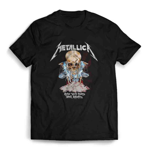 Soon You Ll Please Their Appetite Metallica Mens T-Shirt Tee