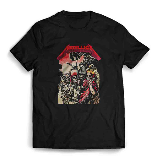 Metallica Skull Group Tour 2022 Vintage Mens T-Shirt Tee