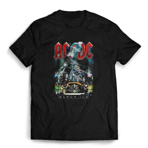 Acdc Black Ice Mens T-Shirt Tee