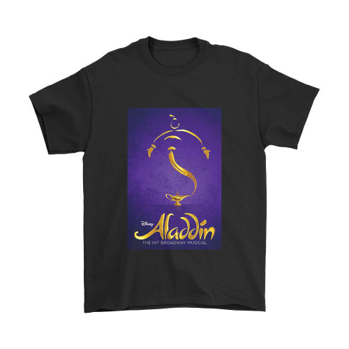 Disney Aladdin The Hit Broadway Musical Poster Man's T-Shirt Tee