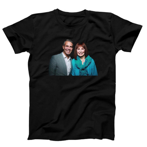 Gloria Vanderbilt With Marlon Brando Man's T-Shirt Tee