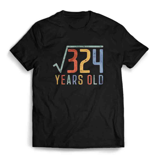 18 Years Old Math Mens T-Shirt Tee