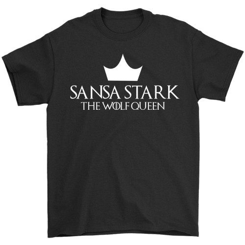 Sansa Stark The Wolf Queen Man's T-Shirt Tee