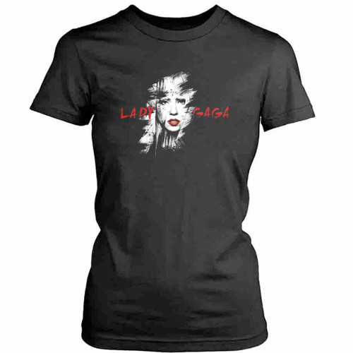 Lady Gaga Vintage 90 Womens T-Shirt Tee