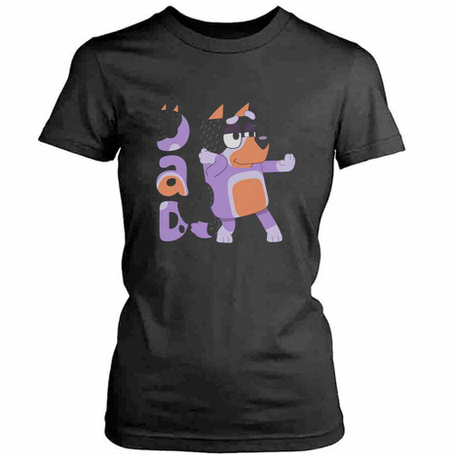 Best Dad Dog Womens T-Shirt Tee