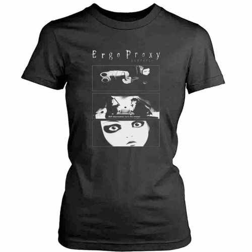 Ergo Proxy Anime Womens T-Shirt Tee