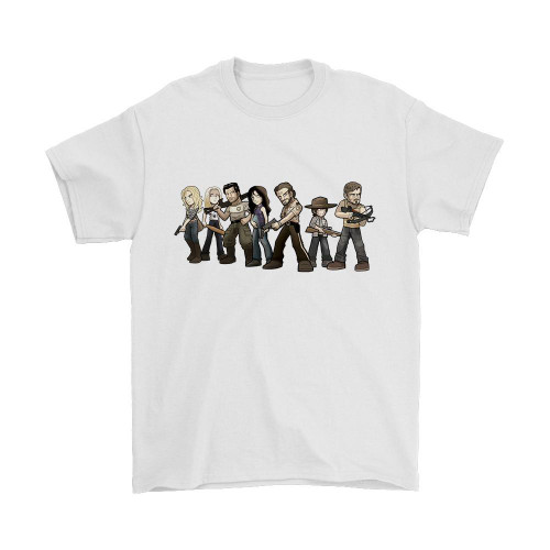 The Walking Dead Animated Man's T-Shirt Tee