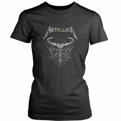 Metallica Skull Tour 2022 Vintage Womens T-Shirt Tee