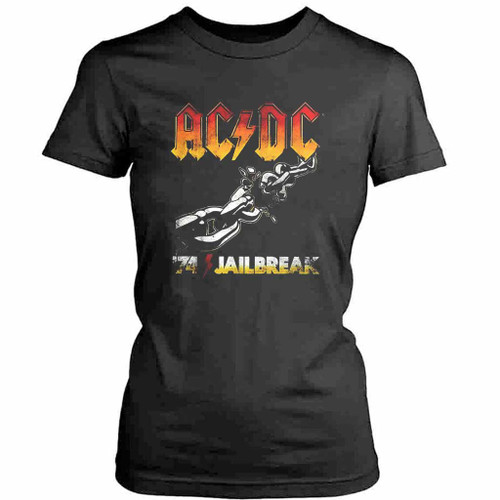 Acdc 74 Jailbreak Womens T-Shirt Tee