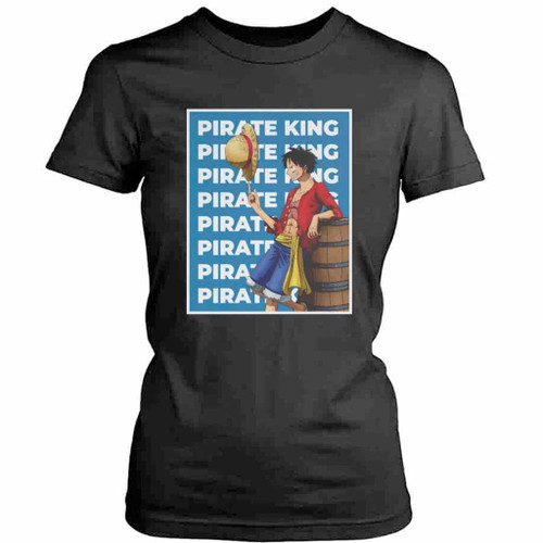 One Piece Monkey D Luffy Pirate King Womens T-Shirt Tee One Piece Monkey D Luffy Pirate King Womens T-Shirt Tee