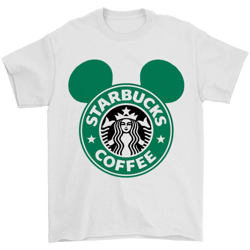Starbucks Mickey Man's T-Shirt Tee