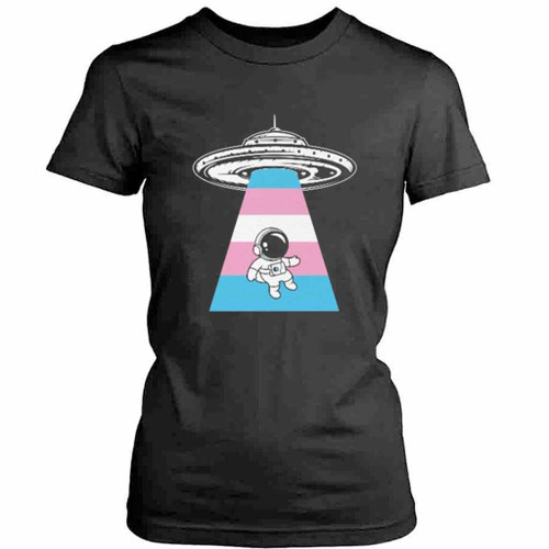 Pride Transgender Alien Womens T-Shirt Tee