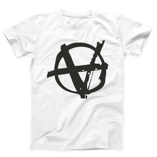Anarchy Logo Man's T-Shirt Tee