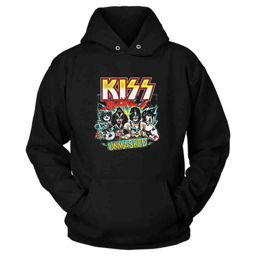 Kiss Band Unmasked Graphic Rock Heavy Metal Gene Simmons