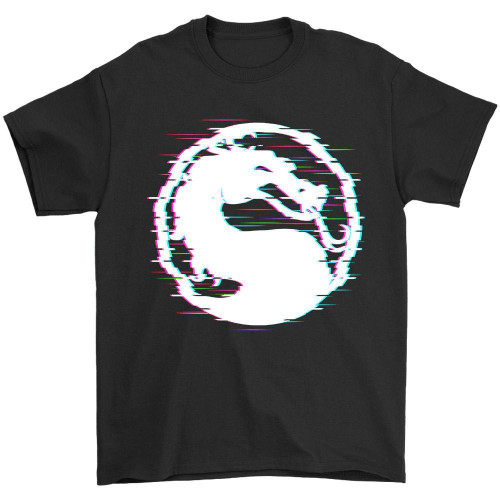 Mortal Kombat Dragon Logo Man's T-Shirt Tee