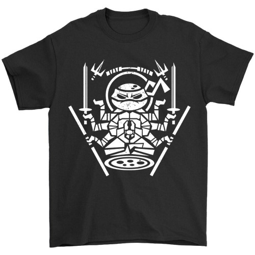 Teenage Mutant Ninja Turtles Peace And Pizza Man's T-Shirt Tee