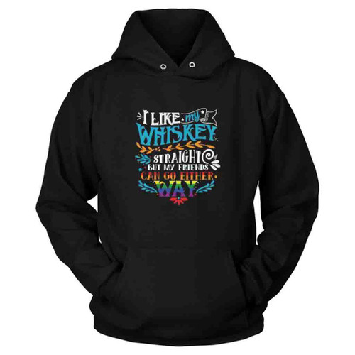 Straight But My Friends Can Go Either Way Hoodie