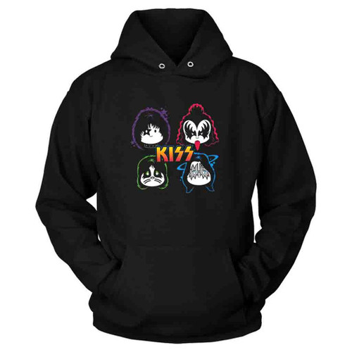 Vintage Cute Graphic Kiss Band Rock Heavy Metal Gene Simmons Hoodie