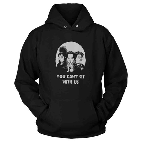 Wednesday Addams You Cant Sit With Us Hoodie