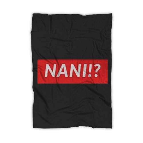 Nani Kawaii Anime Blanket