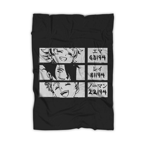 The Promised Neverland Emma Norman Ray Vintage Blanket