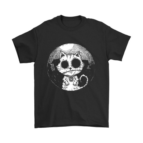 Zombie Cat Man's T-Shirt Tee