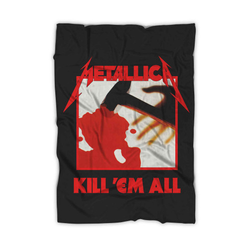 Metallica Kill Em All Blanket