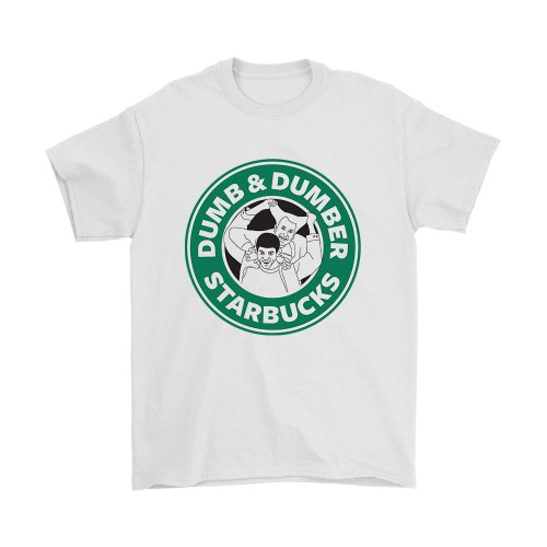 Dumb And Dumber Starbucks Man's T-Shirt Tee