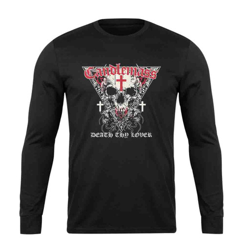 Candlemass Death Thy Lover Doom Metal Long Sleeve T-Shirt Tee