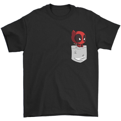 Deadpool Pocket Man's T-Shirt Tee