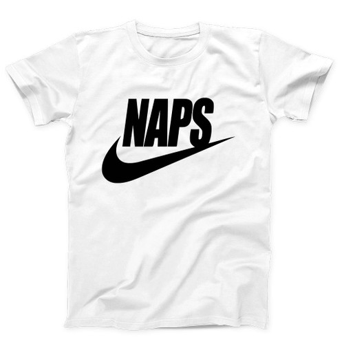 Naps Nike Parody Man's T-Shirt Tee Naps Nike Parody Man's T-Shirt Tee