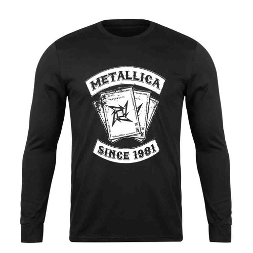 Metallica Band Vintage Metallica Tour 2022 Long Sleeve T-Shirt Tee
