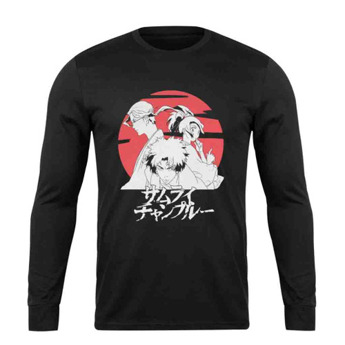 Mugen Jin Fuu Samurai Champloo Anime Long Sleeve T-Shirt Tee