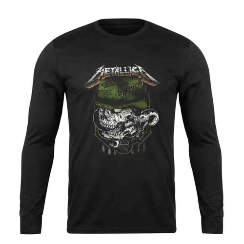 Seek And Destroy Vintage Metallica Long Sleeve T-Shirt Tee