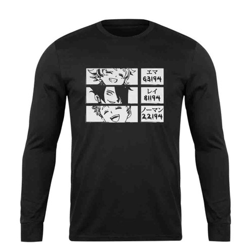 The Promised Neverland Emma Norman Ray Vintage Long Sleeve T-Shirt Tee