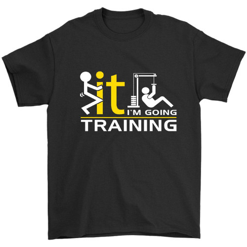 I Am Going Training Man's T-Shirt Tee
