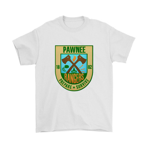 Pawnee Rangers Man's T-Shirt Tee Pawnee Rangers Man's T-Shirt Tee