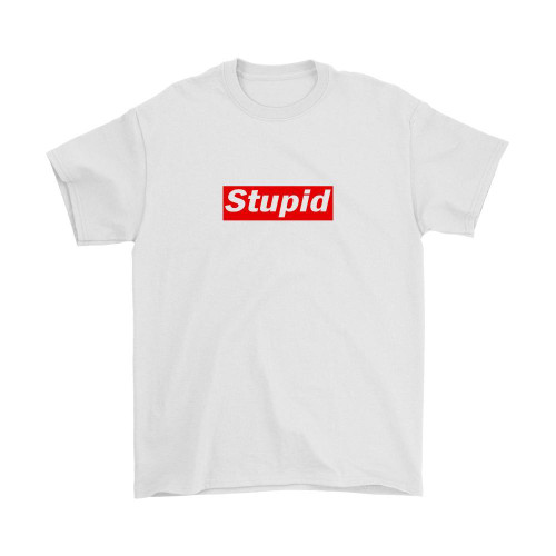 Stupid Logo Man's T-Shirt Tee