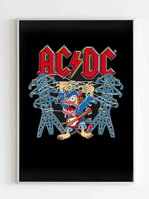 Acdc Graphic Acdc Highway To Hell Poster