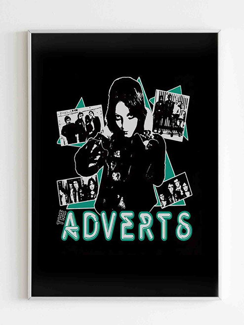 Adverts Band Poster