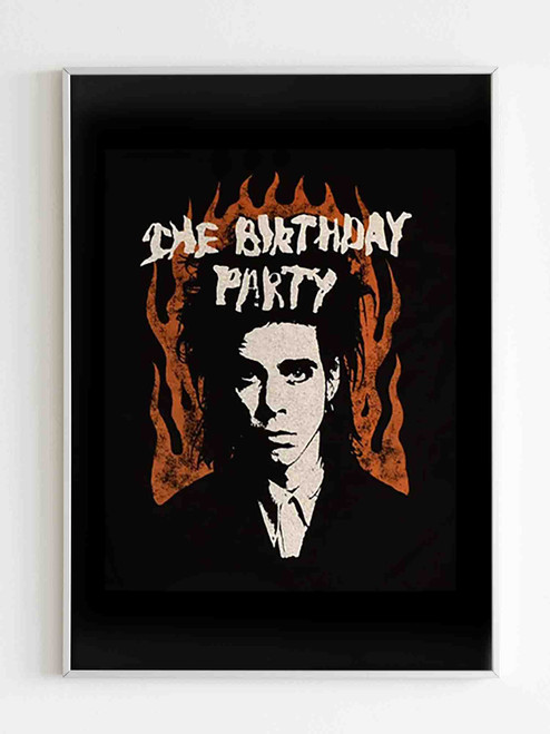 Birthday Party Face Poster