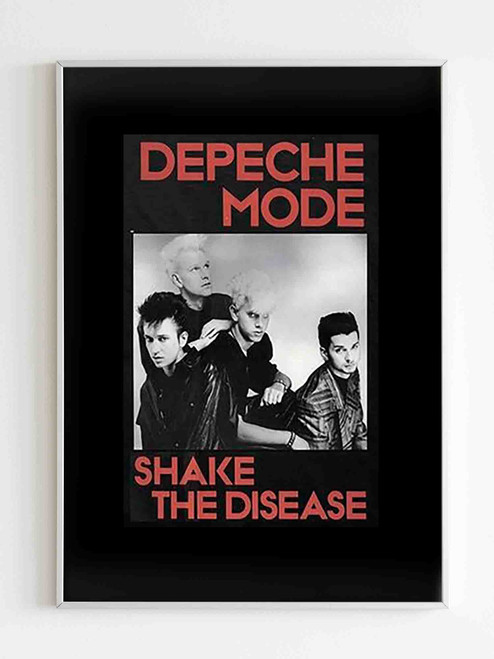 Depeche Mode Shake The Disease Poster