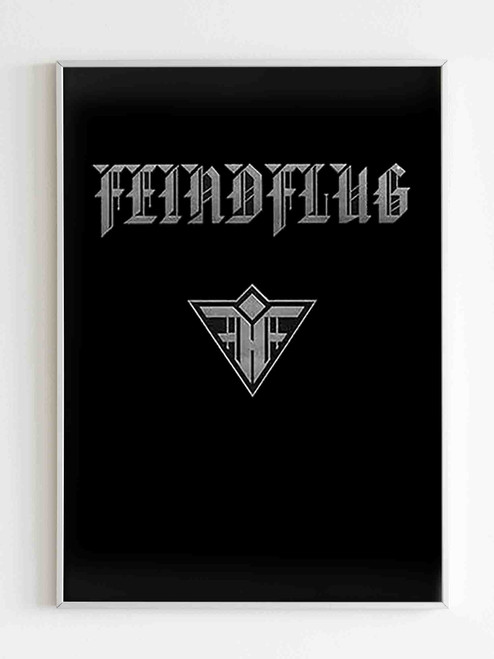 Feindflug Battlefield Logo Poster