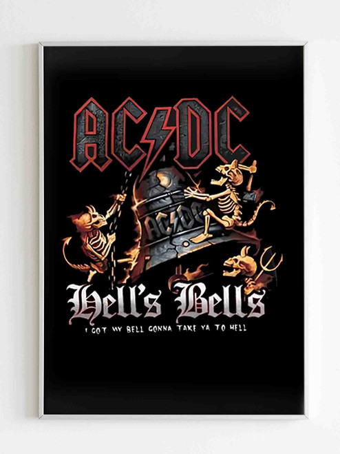 Hells Bells Acdc Poster