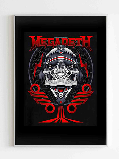 Megadeth Con Vic Poster