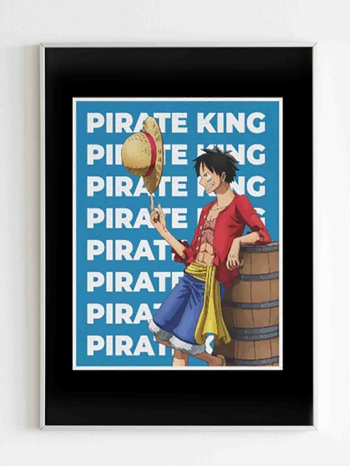 One Piece Monkey D Luffy Pirate King Poster